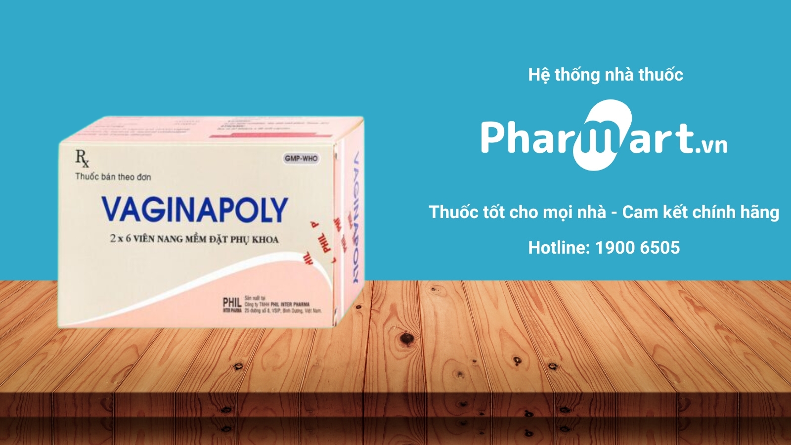 Mua ngay Vaginapoly tại Pharmart.vn