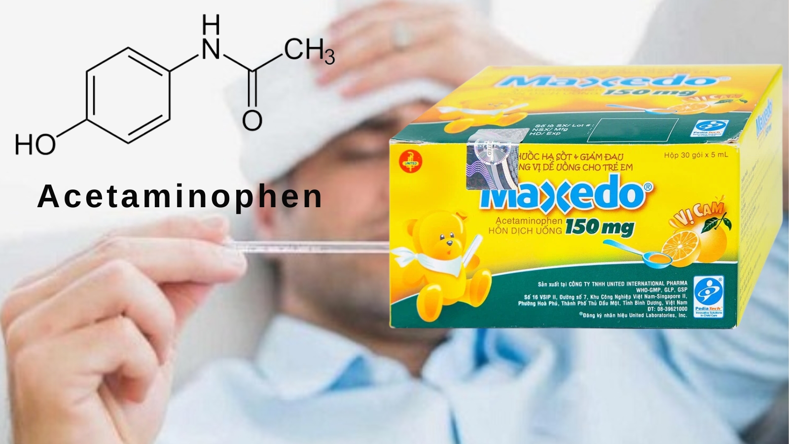 Thành phần chính của Maxedo 150mg