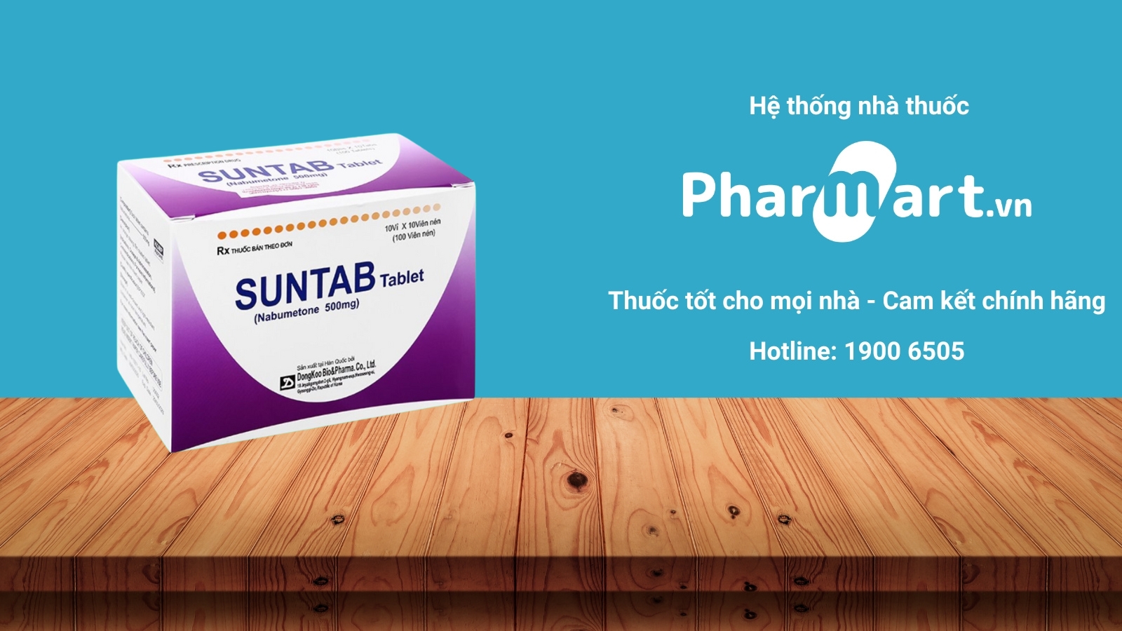 Mua ngay Thuốc Suntab tại Pharmart.vn